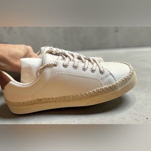 Lucky Brand Cream and Orange Shoe Box